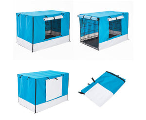 Paw Mate Cage Cover Enclosure for Wire Dog Cage Crate