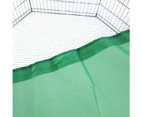 Paw Mate Green Net Cover for Pet Playpen Dog Exercise Enclosure Fence Cage