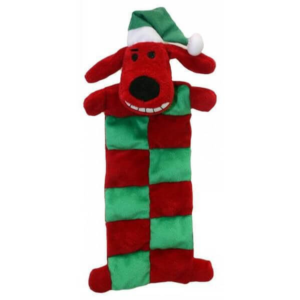 Christmas Loofa Dog Squeaker Mat - 33cm