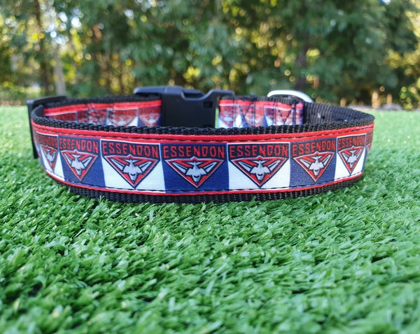 AFL Dog Collars, Footy - Aussie Rules - Moondidley Pets