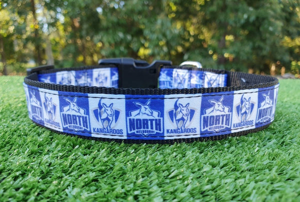 AFL Dog Collars, Footy - Aussie Rules - Moondidley Pets