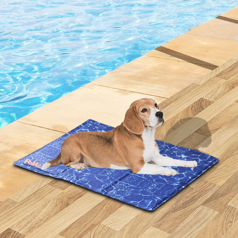 Pet Cooling Mat Gel Mats Bed Cool Pad Puppy Cat Non-Toxic Beds Summer PaWz