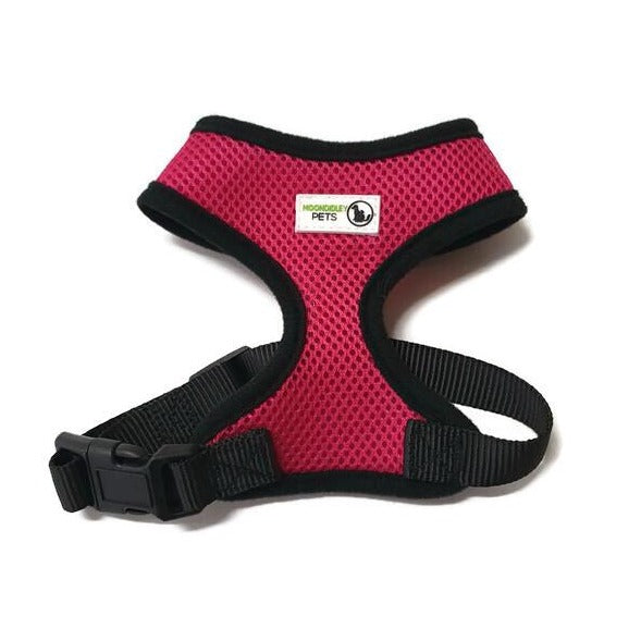 Pet Harness Soft Air Mesh Padded Adjustable  - Moondidley Pets